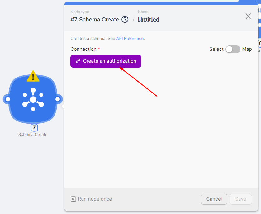 Create authorization