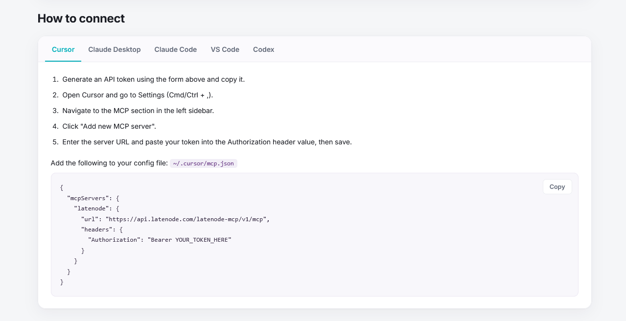 How to connect section with client tabs