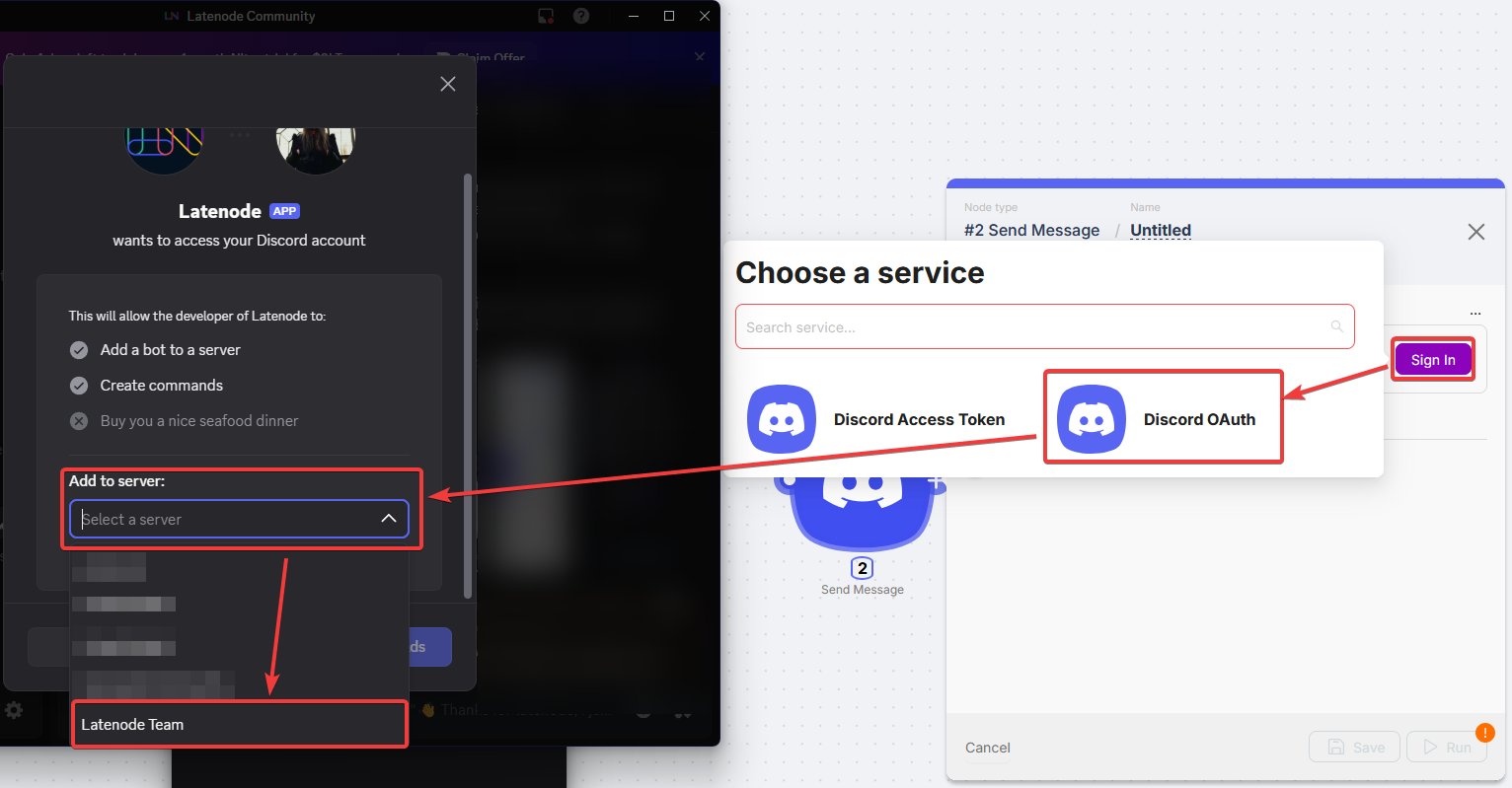 Discord OAuth screen