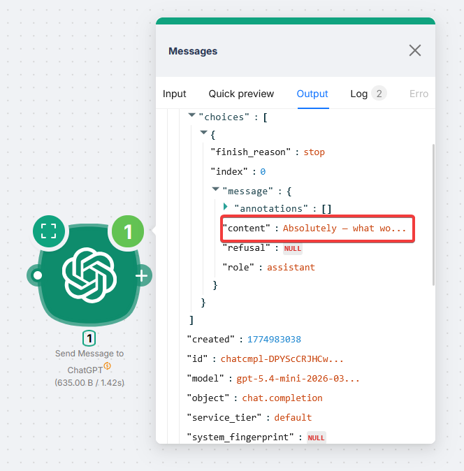Basic ChatGPT prompt