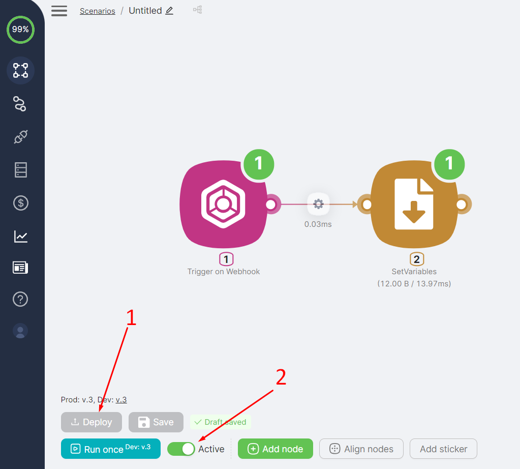 Production deployed and active